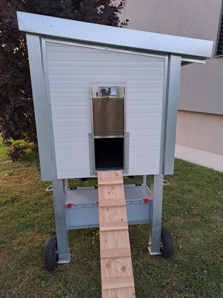 Kurník v zimním období